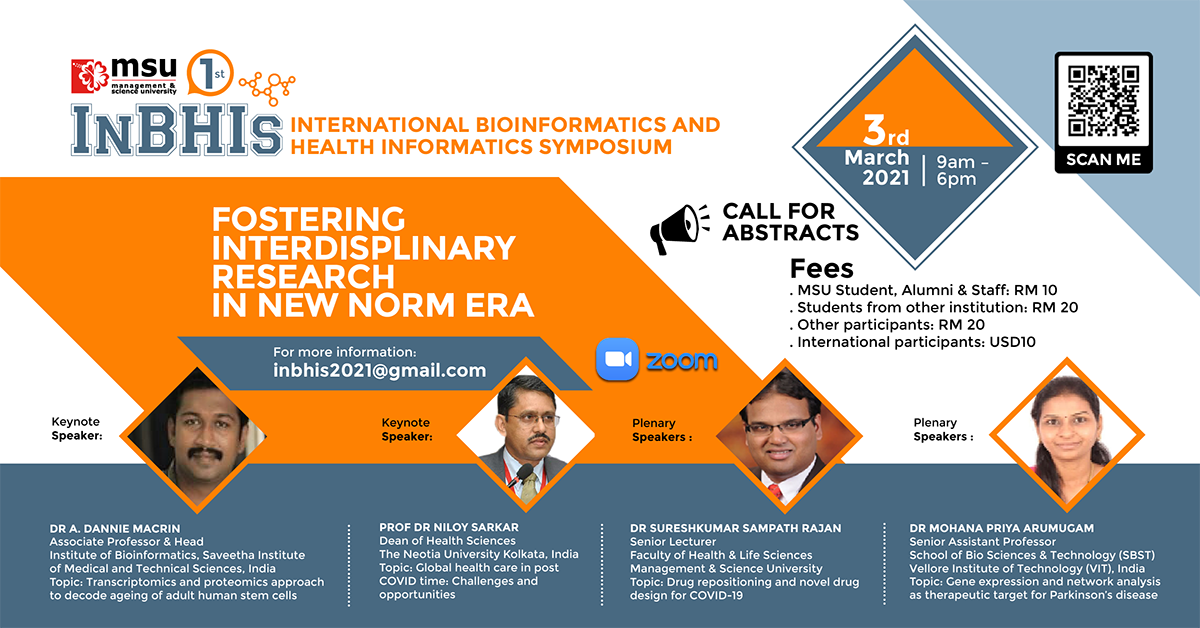 International Bioinformatics and Health Symposium (InBHIs)